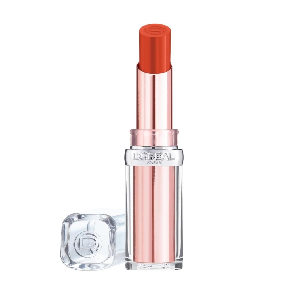 L'Oreal Paris Lipstick, Balm-In-Lipstick, Keep Lips Hydrated and Smooth, Natural-Looking Shiny Finish, Glow Paradise, 244 Apricot Desire?