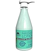 La Palm - Organic Healing Therapy Massage Lotion 24oz (Spearmint Eucalyptus)