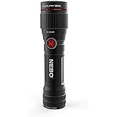 NEBO Redline Flashlight, Rechargeable LED Water & Impact Resistant Handheld Flashlights, Available in 450, 1000, 1400, & 2000