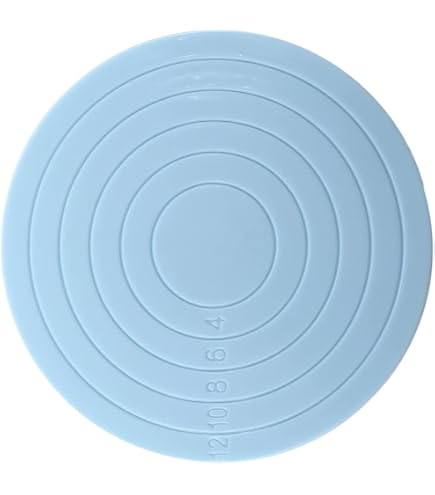 Topyond 2-Pack Mini Cookie Turntable - 5.5 Inch 360° Rotating Cake Decorating Stand For Bakers - View #6