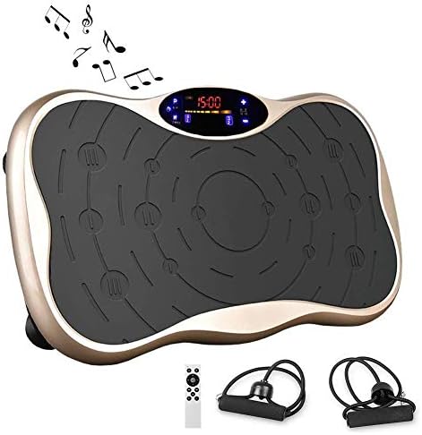 Vibrating Machine, Mini Power Wave Fitness Machine, 99 Levels, 5 Modes, Bluetooth Music Function, Fat Burner, Core Strengthening