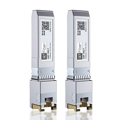 H!fiber SFP+ RJ45 Module 10gbase-t Ethernet SFP+