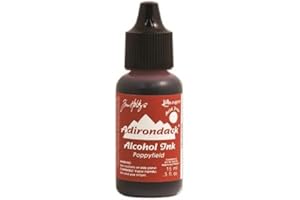 Ranger Adirondack Lights Alcohol Ink, 0.5-Ounce, Poppyfield