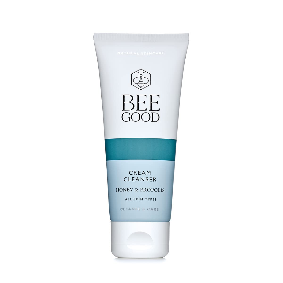 Bee Good Honey & Propolis Cream Cleanser 100ml - Natural Ingredients - All Skin Types - Removes Makeup & Exfoliates