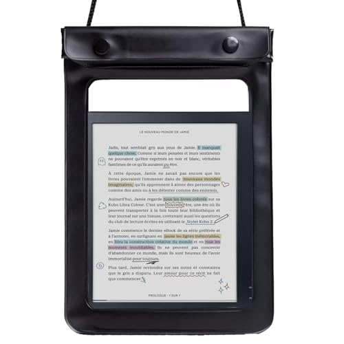 6-7 Inch Waterproof eReader Case eBook Reader Cover Pouch Compatible with 2024 7