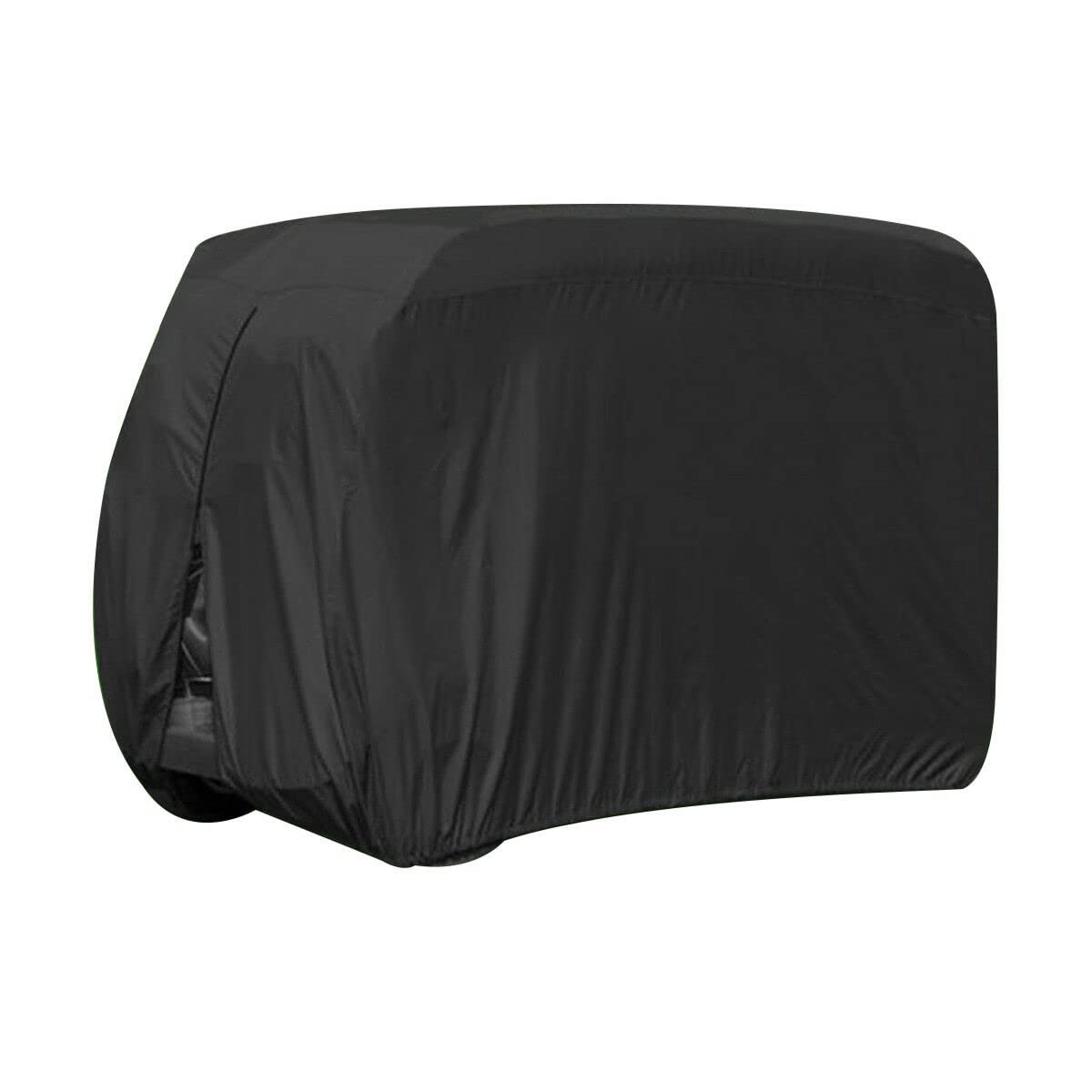 Waterproof Golf Cart Cover, Rain Protection Protector for EZ GO, Sunscreen/Rain/Dust/PVC 4-Seater Passenger Golf Trolley