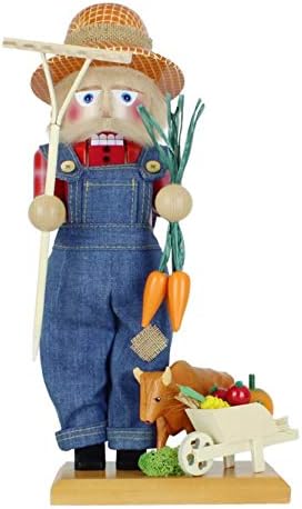Nutcrackers - Steinbach Midwest Farmer Nutcracker, 16.5