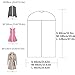 HOMMINI Clothes Cover Hanging Garment Bag Lightweight Suit Bags Dust-Proof (Set of 6) with Study Full Zipper for Closet Storage and Travel(47'' x 24'')
