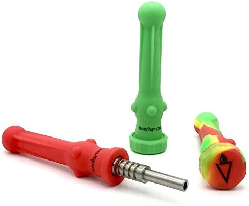 Silicone Compact Travel Honey Straw Assorted Colors