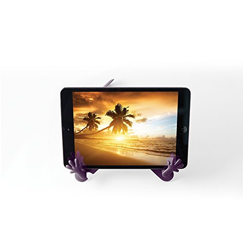 4 Hands+Stand+Portable+Tablet+Aubergine