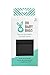 Oh Baby Bags Bulk Refill Box - Recycled Scented Disposable Plastic Bags for Dirty Diapers and Other Messes - Refills Only - 8 Rolls, 96 Bags Total - Black Unscented