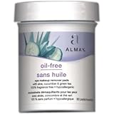 Almay Oil-Free Eye Makeup Remover Pads (2 Packs @ 80 Pads/pack, Total 160 Pads)