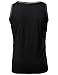 Youstar Contrast Colorblock Round Neck Tank Tops Blackcamo Size XS