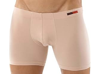 ALBERT KREUZ Men's Slim Fit Boxer Briefs - Organic Cotton, Longer Leg, Made In Portugal