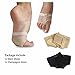 Wuchieal 2 Pairs Half Sole Dance Shoes Ballet Lyrical Dance Paws Pad Foot Thongs Shoes Socks