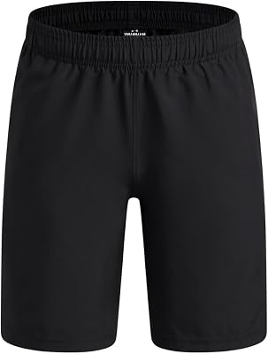 Jungen Tech Woven Wordmark Shorts Schwarz M