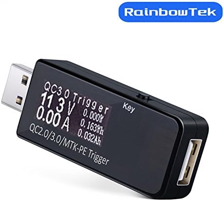 Qualcomm QC2.0/QC3.0/MTK-PE USB Trigger Tester Induction Quick Charge Voltage Detector Current Capacity Power Meter Multitester