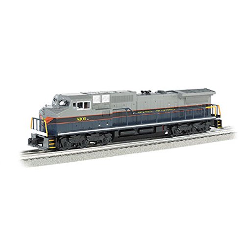 Williams by Bachmann GE Dash 9 Diesel - Central of Georgia #8101 Train (O Scale)
