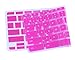 CaseBuy Silicon Keyboard Protector Skin Cover for Chromebook 15 US Layout, Hot Pink