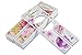 Slim Design Baby Closet Dividers for Baby Clothes - Set of 8 Flower Baby Clothing Size Dividers from Newborn Infant to Toddler - YardieBaby Clothes Dividers and Nursery Closet Organizer Gift