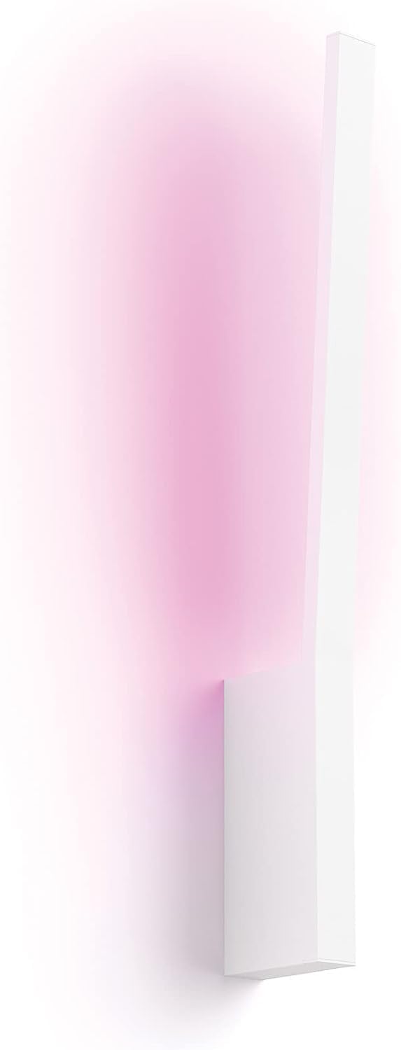 Philips Hue Liane White and Colour Ambiance Smart Wall Light Led with Bluetooth, White Works with Alexa, Google Assistant and Apple Homekit