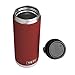 YETI Rambler 26 oz Bottle, Vacuum Insulated, Stainless Steel with TripleHaul Cap, Brick Red