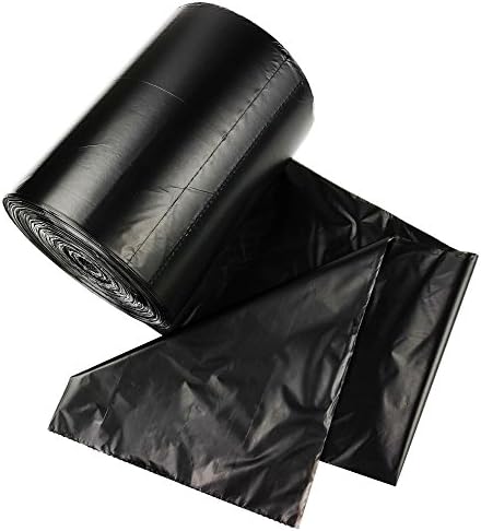 NiceshNicesh 5 Gallon Office Trash Bags, Garbage Small 250 Counts, Black
