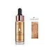 AL'IVER Face Glow Liquid Highlighter, Contour Make Up Glitter Brighten Shimmer 3D Highlighters Waterproof