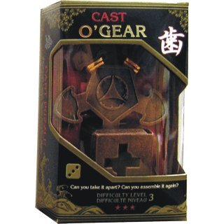 Eureka Brain Teaser - Cast Jigsaw Puzzle - Cast OGear difficulty 3 - (Cod. 737731)