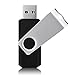 KEXIN Bulk USB Drive 50pcs 512MB USB Flash Drives Flash Drive Thumb Drive Bulk Flash Drives Swivel USB 2.0 (512MB, 50PCS, Black)