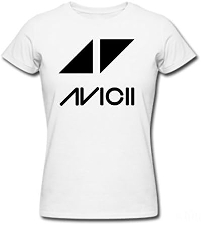 Dlaqdgog Women's Avicii Performanc Logo Short Sleeve T-Shirt Shirt