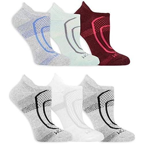 Fruit of the Loom Women's 6-Pair Low Cut Socks
