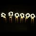iGopeaks 6 Pcs Fairy String Lights Battery Operated Cork Lights for Wine Bottles Bottle DIY, Bedroom, Party, Table Decor, Christmas, Halloween, Wedding Centerpieces - Warm White