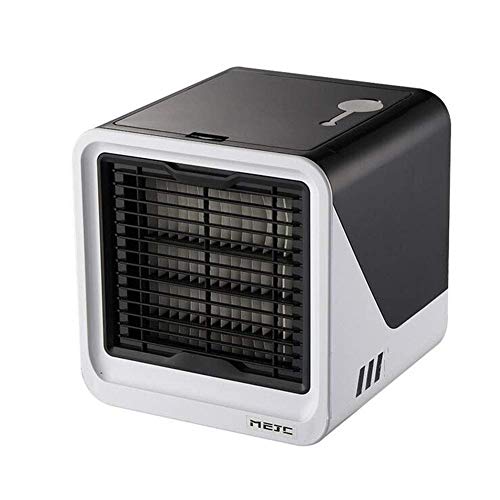 Evaporative Coolers Multifunction Personal Air Conditioner Fan Portable Mini Air Cooler Humidifier Purifier 3 in 1with 3 Speed LED Night Light,Energy Saving No Freon,Green evaporative coolers for home