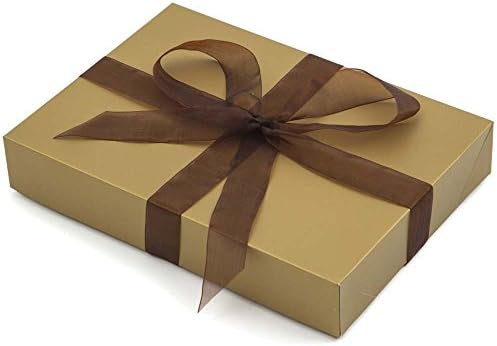 12 A6 Pop-up Matt Finish Flat Pack Gift Boxes (Gold)