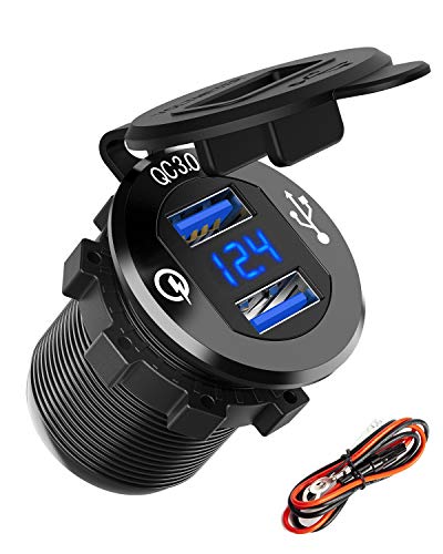 Quick Charge 3.0 Dual USB Charger Socket