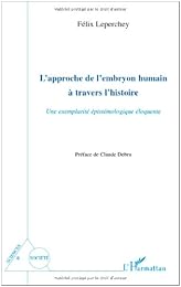 Approche de l'embryon humain à travers l'histoire