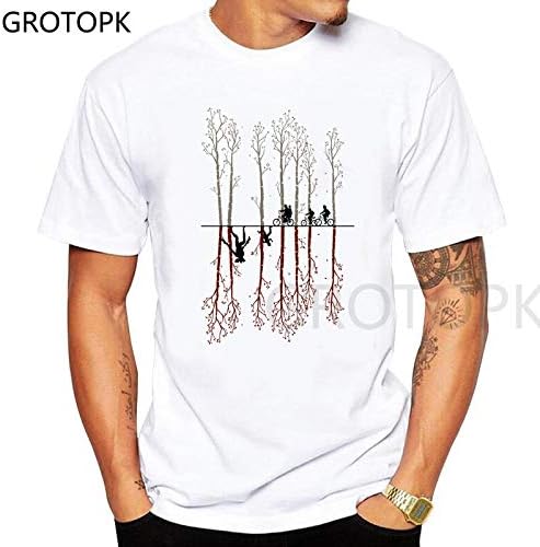 Amazon 夏19ヒップホップtシャツストリート男性おかしいのストレンジャー物事マイク セブンイレブンtシャツ綿ファッション原宿tシャツ Xxxl Tシャツ カットソー 通販