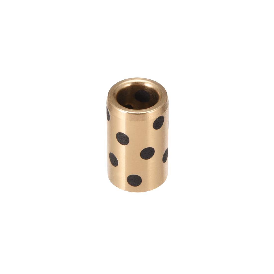 sourcing map Sleeve Bearing 8mm Bore x 12mm OD x 20mm Length Cast Brass Bushings