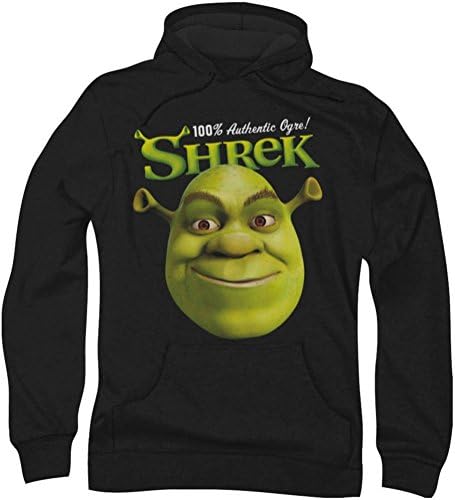 Shrek - Mens Authentic Hoodie, Medium, Black