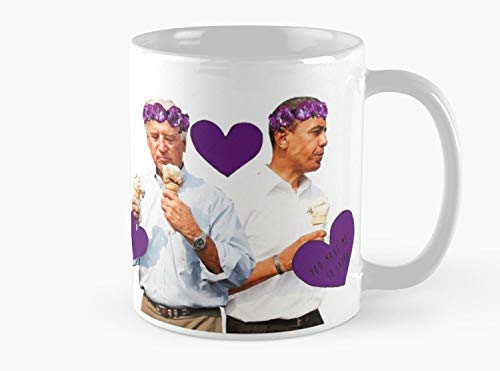Amazon Com Joe Biden And Barack Obama Eating Ice Cream Mug Standard Mug Standard Mug Mug Coffee Mug Tea Mug Premium Quality Printed Coffee Mug Unique Gifting Ideas For Friend Coworker Loved Ones
