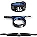 CROSSTRAP Shin Splint Support Strap | Adjustable Neoprene Shin Splint & Leg Compression Support Strap for Strains, Injuries, Pain, Pulled Muscles, Torn Calf | for Men & Women | 1 Strap (Large)