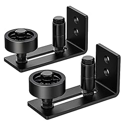 Lvyesea 2 Pack Sliding Barn Door Bottom Guide, Barn