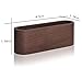 MaxGear Business Card Holder Wood Business Cards Holder for Desk Business Card Display Holder Desktop Business Card Stand for Office,Tabletop - Rectangle 2 Pack