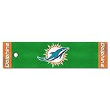 FANMATS NFL Miami Dolphins Nylon Face Putting Green