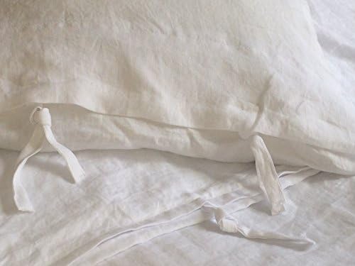 Pure Linen Queen Size Duvet Cover with Matching Pillow covers - European quality linen for a fraction of the cost