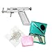 Getbetterlife® Steel Ear Body Piercing Gun 100 Sets Steel Studs Supply