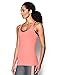 Under Armour Women's HeatGear Armour Racer Tank, London Orange/Metallic Silver, Medium