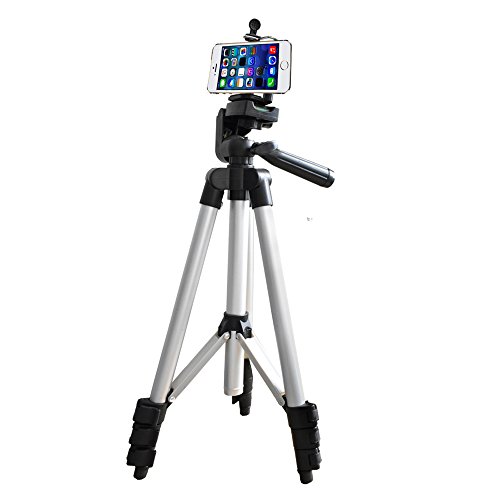 43"(115cm) Portable Aluminum Camera Tripod, for iPhone Retractable