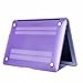 Se7enline Compatible with MacBook Air 13 inch Case A1466/A1369/ 2010/2011/2012/2013/2014/2015/2016/2017 Hard Shell Case&Sleeve Bag&Keyboard Cover Skin&Screen Protector&Dust Plug,Light Purple